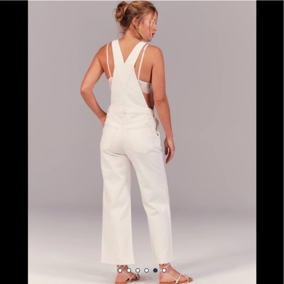White Overalls -Abercrombie & Fitch - Picture 4 of 7